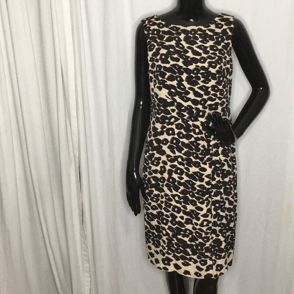 Nanette Lepore animal print sleeveless dress